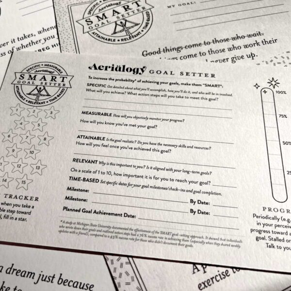 SMART Goal Setting Cards